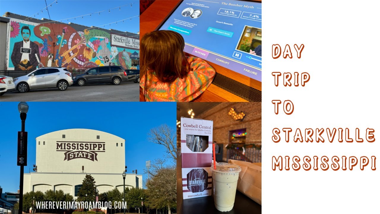 One Day Itinerary for Starkville, MS (with a grandchild)