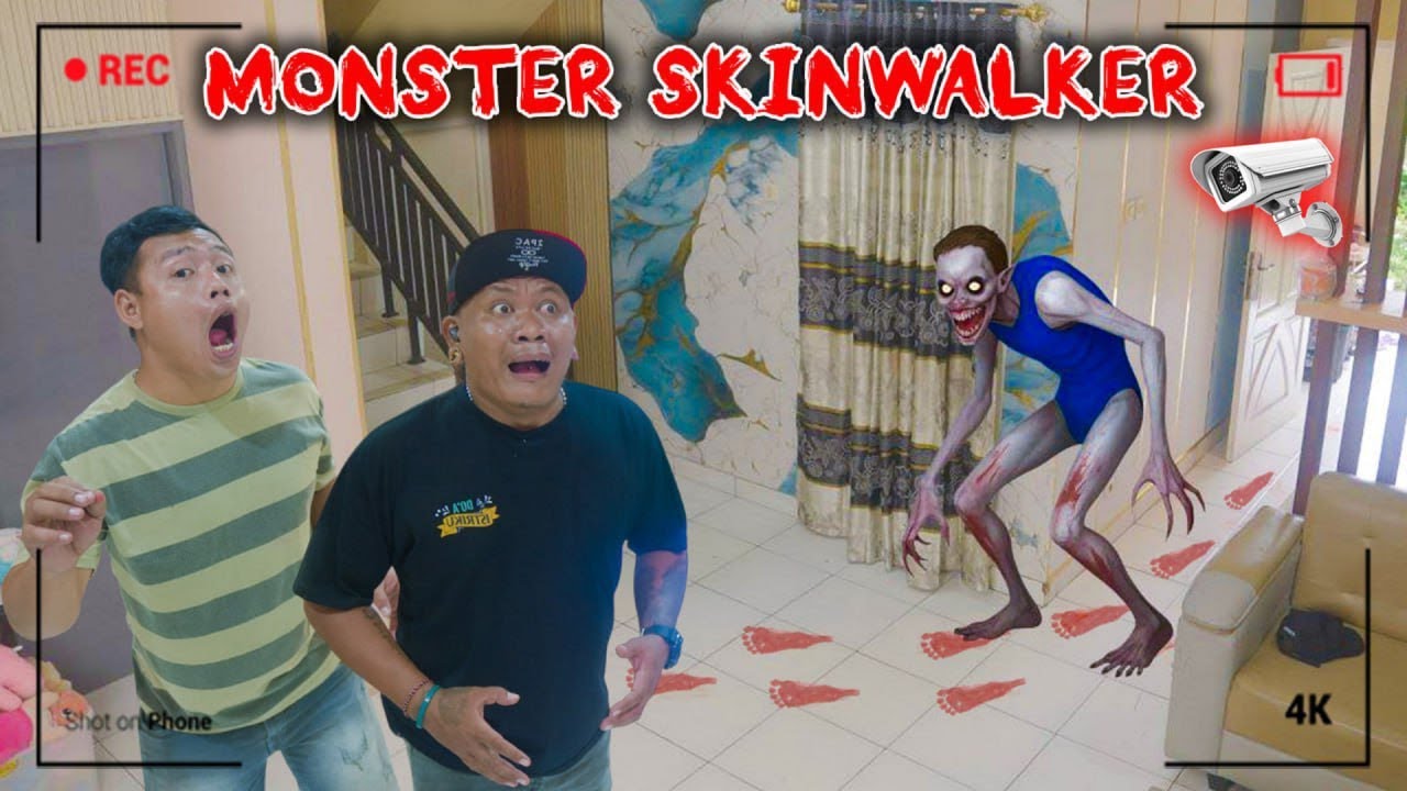 CCTV MEREKAM MONSTER SKINWALKER DI RUMAHKU