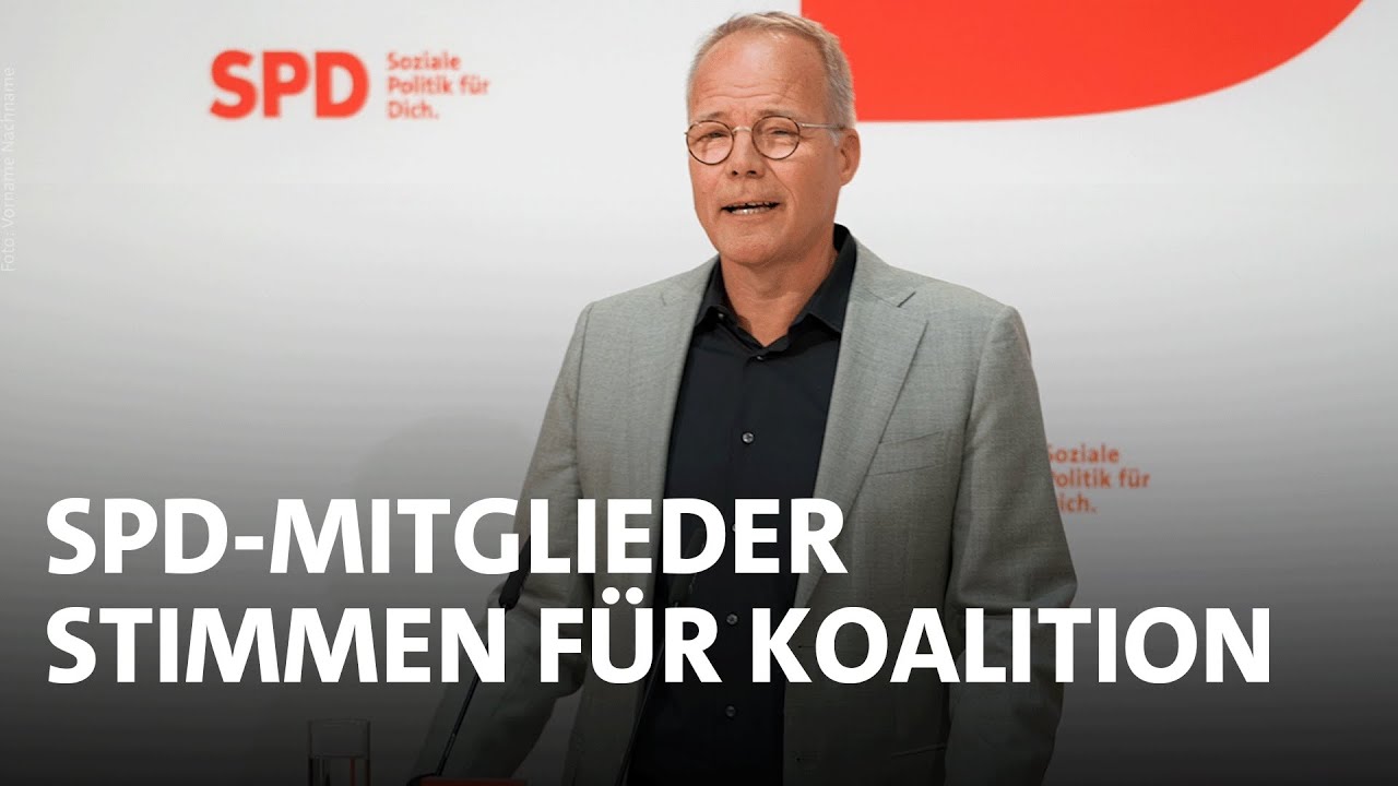 Mitgliedervotum zum Koalitionsvertrag | Pressekonferenz Matthias Miersch