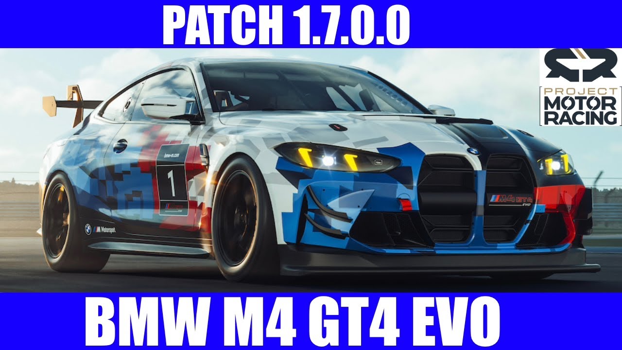 Обновление Project Motor BMW M4 GT4 EVO 1.7.0.0 | Геймплей на PS5