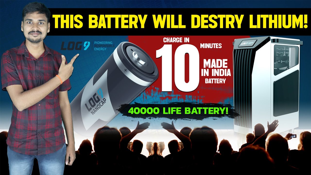 40000 Life Cycles | Log9 Materials LTO Battery for EVs