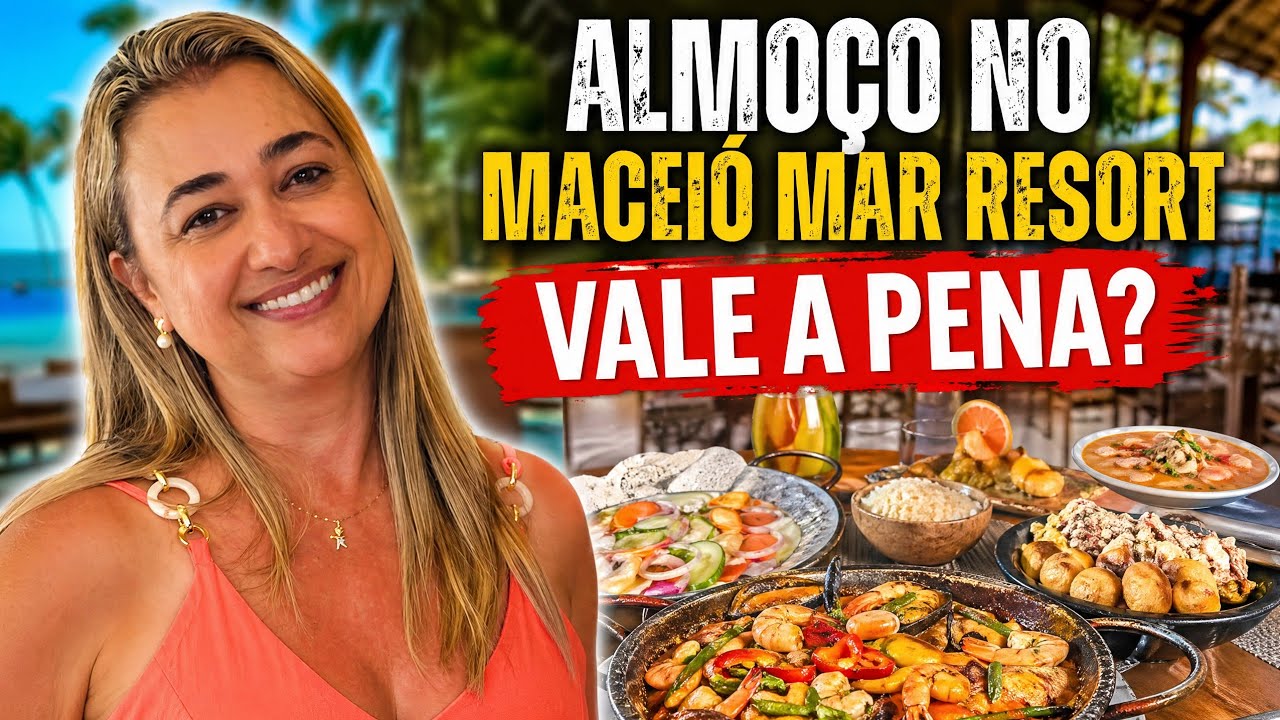 Almoço no Maceió Mar Resort | Vale a pena?