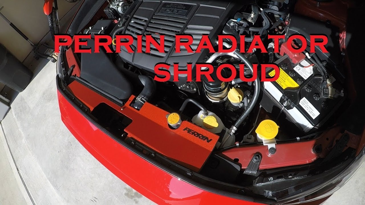 2017 WRX Perrin Radiator Shroud