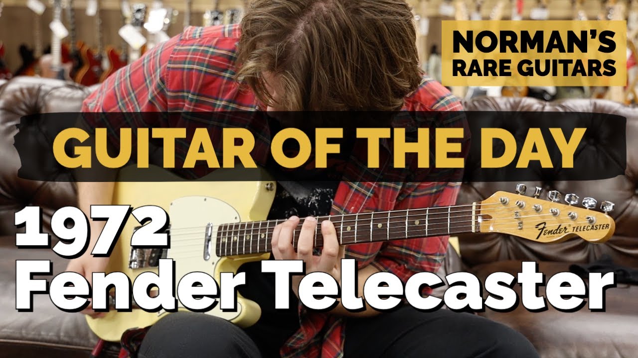 Guitar of the Day: 1972 Fender Telecaster | Norman's Rare Guitars