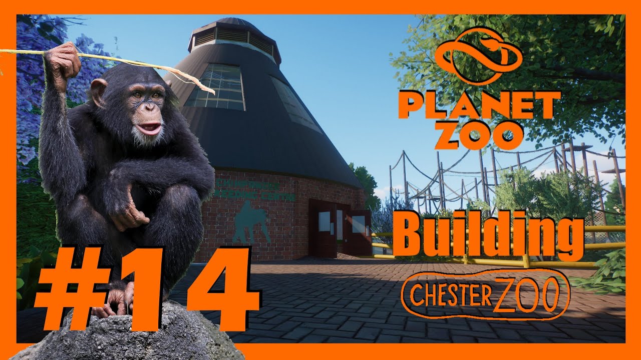 Building Chester Zoo: Chimpanzee Breeding Centre Part 2 | Planet Zoo Ep.14