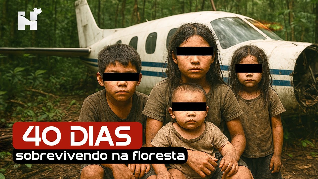 O resgate das 4 crianças perdidas na Amazônia