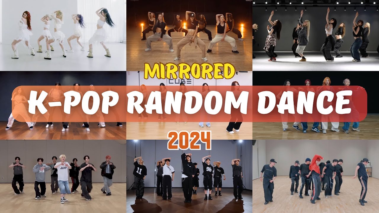 [MIRRORED] K-POP RANDOM DANCE CHALLENGE || 2024 ver.