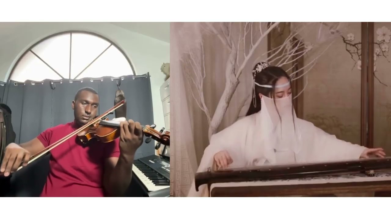 Acompañamiento de Violin con Pipa. All credits to:《The Untamed) OST | Yin Ruo Zi . Xi & Zi Yi . 