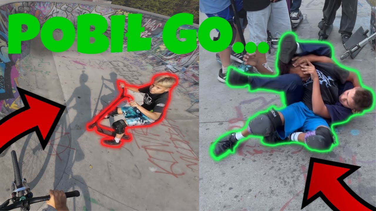 🤬 PATO DZIECI na skateparku 🤬 | VLOG