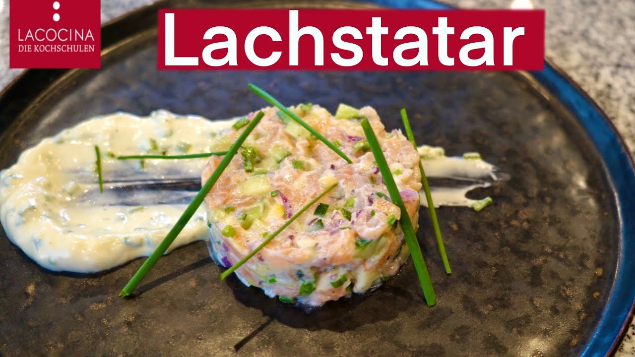 Lachstatar Rezept schnell und einfach zubereiten | La Cocina