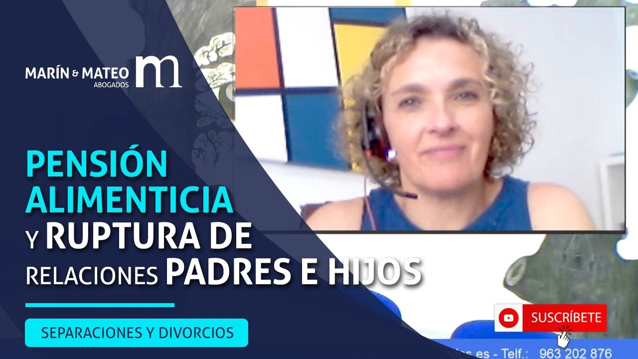 ¿Se puede dejar de pagar pensión si no hablas con tu hijo?