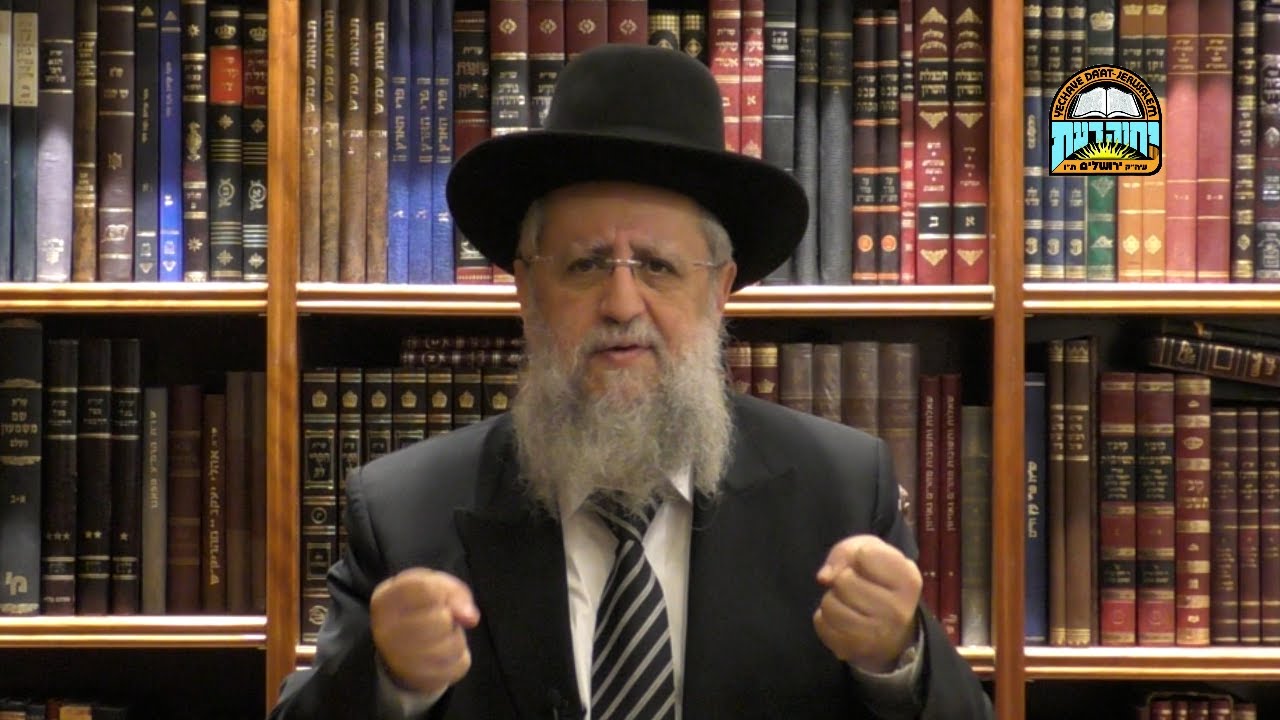 הרב דוד יוסף - פרשת כי תשא: 