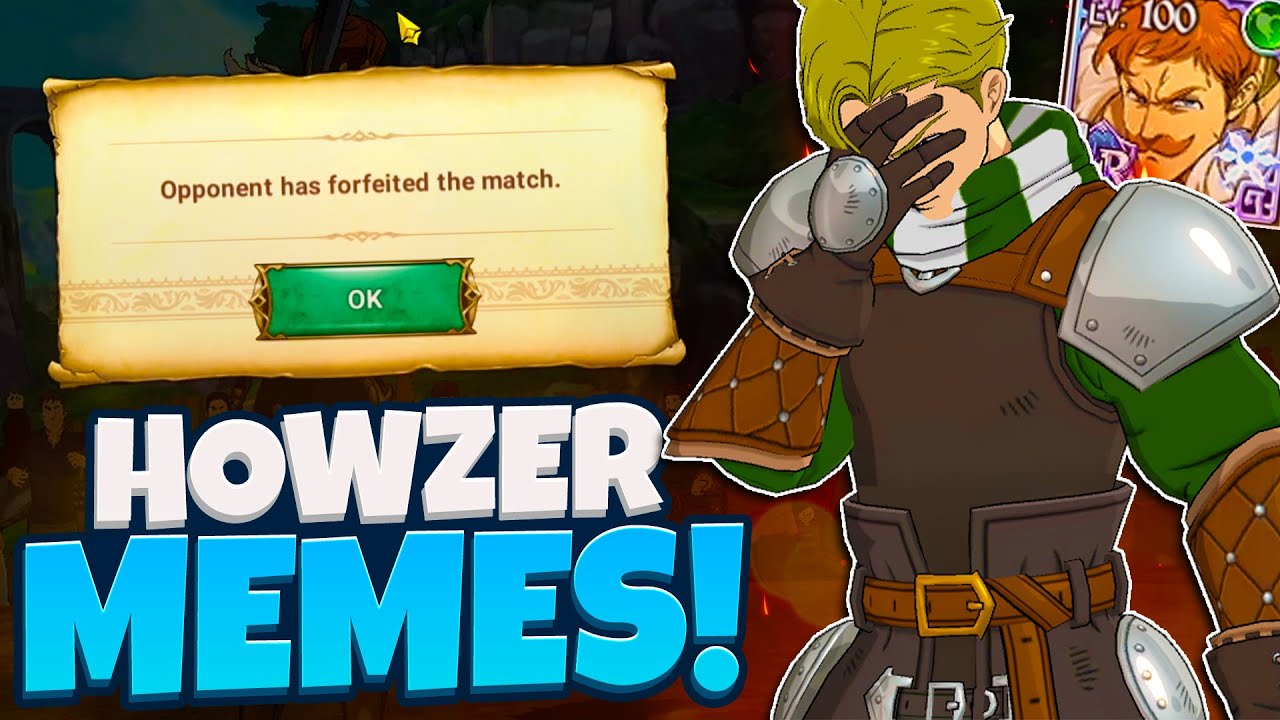 SR Blue Howzer and LR Escanor Meme Team! (Viewer Request) | 7DS Grand Cross