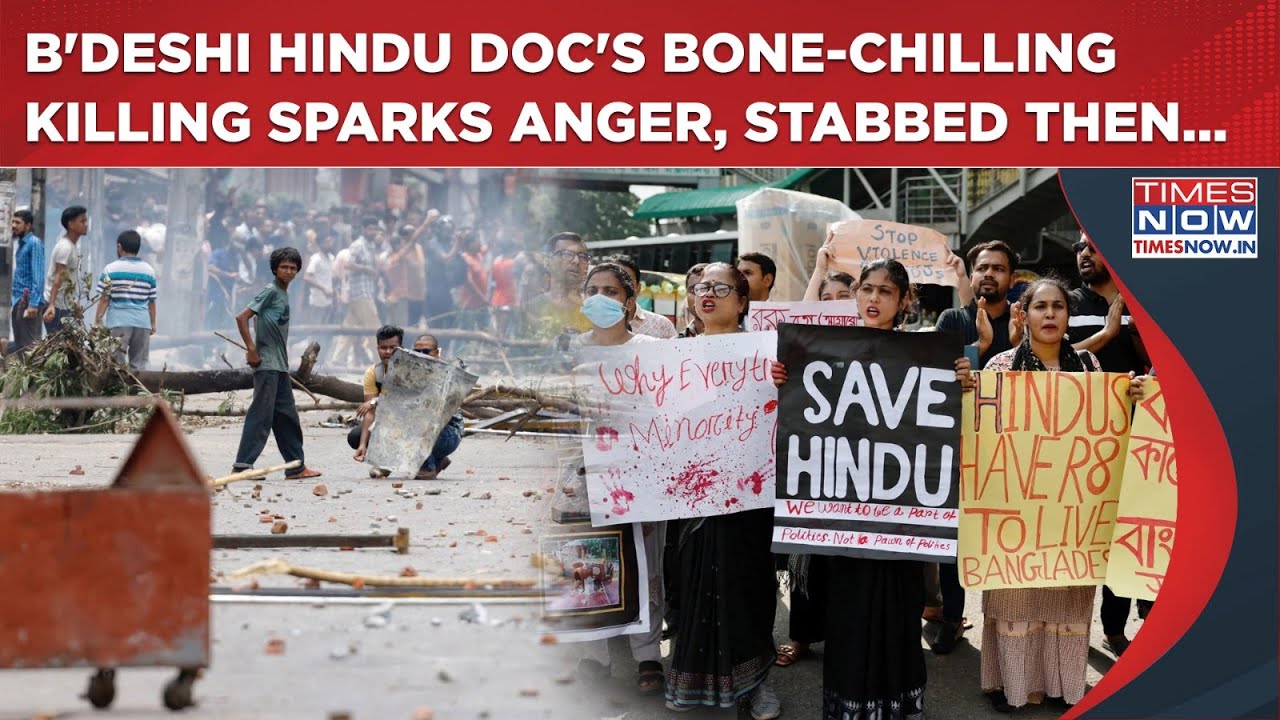 Bangladeshi Hindu Doc's Gut-Wrenching Murder Sends Shockwaves, Sparks Outrage, First Stabbed Then...