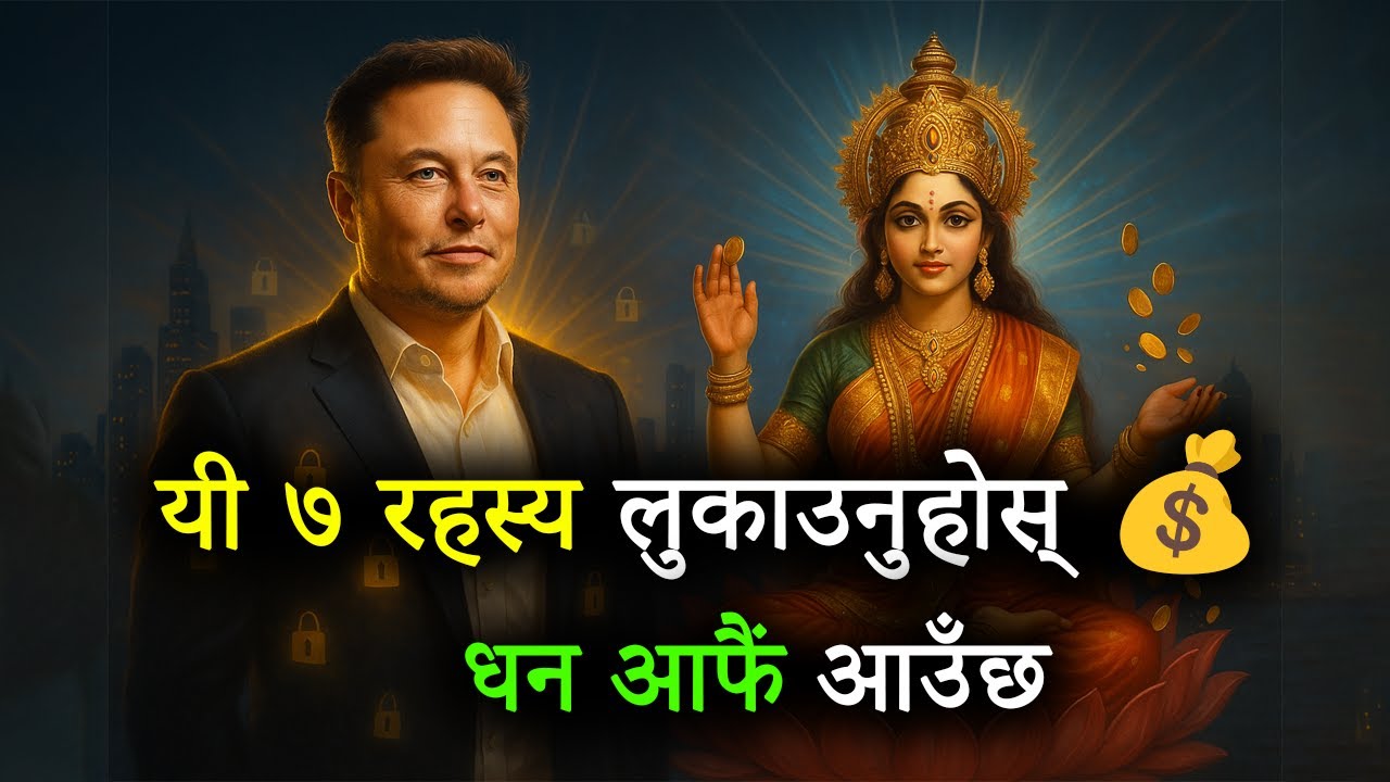 धनी बन्न चाहनुहुन्छ? यी ७ रहस्य कसैलाई पनि नबताउनुहोस् #धनीबन्नेउपाय #MotivationalVideoNepali