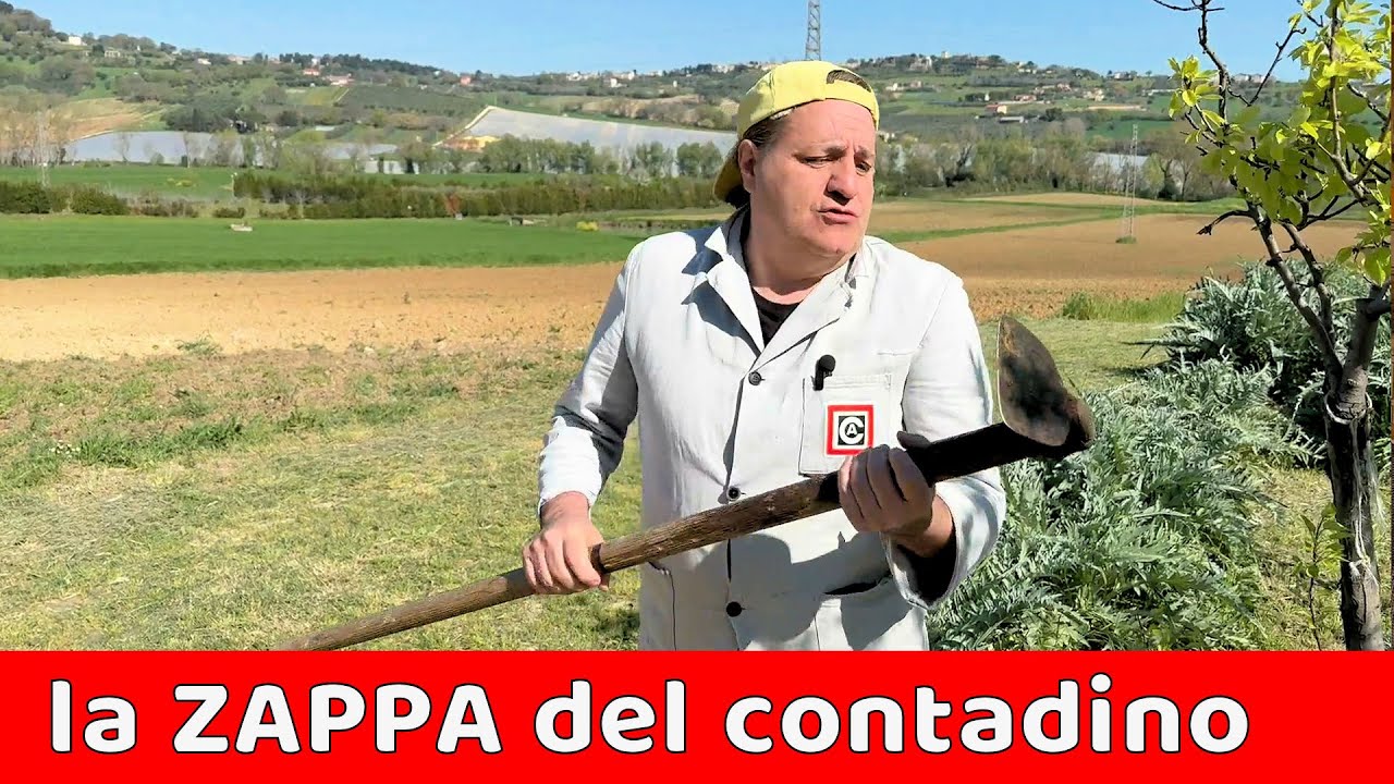 La ZAPPA del contadino e i suoi mille usi #zappa #contadino #ridere