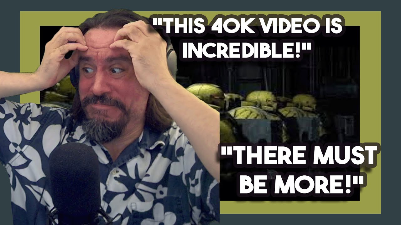 Vet Reacts *This 40k Video Is Incredible, There Must Be More* Warhammer40k Siege - SODAZ Reupload