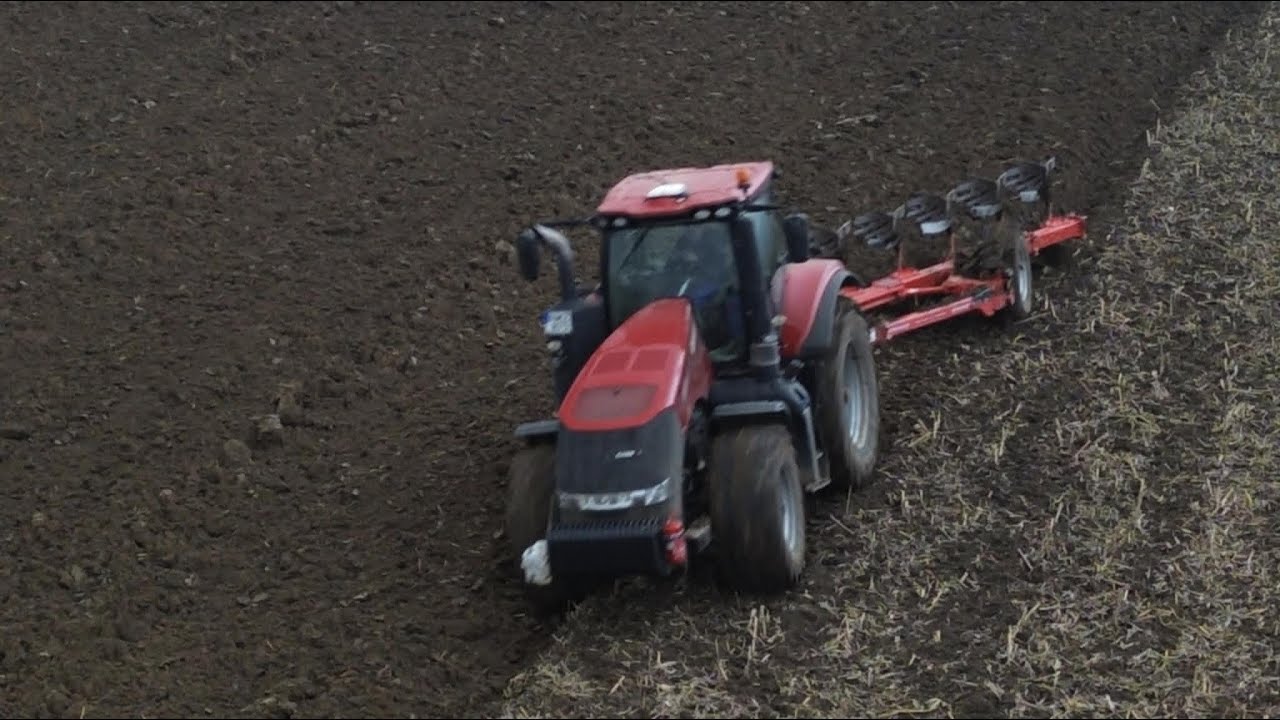 [Case IH Magnum 310] [Gr&eacute;goire Besson Voyager S70] Sz&aacute;nt&aacute;s 2025 #for #agriculture #plough #4k