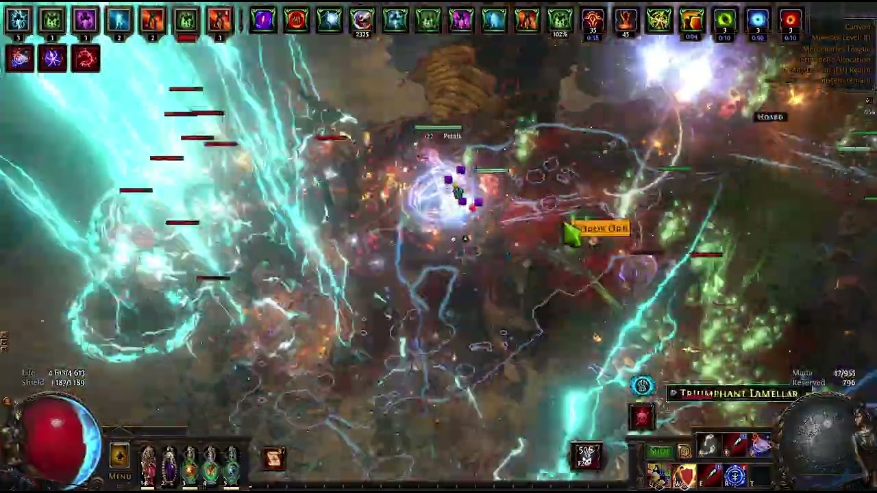 poe leap slam of groundbreaking 16.5 8mods