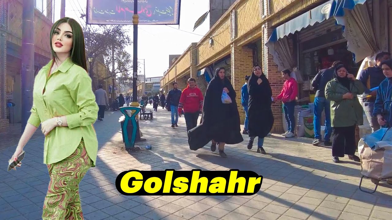 Walking in Golshahr of Mashhad - Normal Day of people of IRAN | ایران