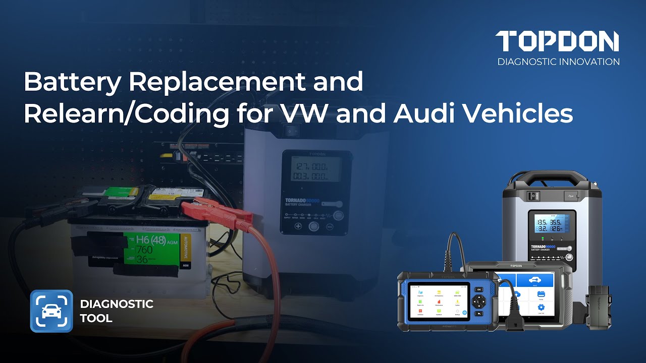 Battery Replacement and Relearn Coding for VW and Audi Vehicles