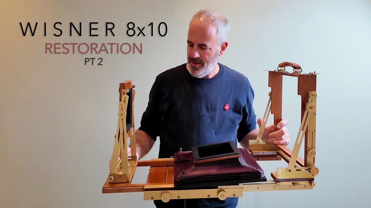 Восстановление моей широкоформатной камеры Wisner 8x10, часть 2