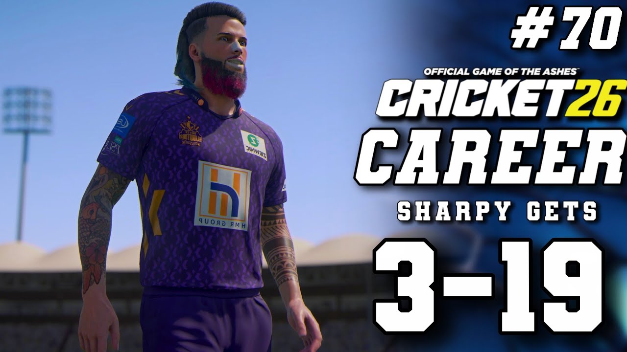 PAKISTAN SUPER LEAGUE T20 #10 - CRICKET 26 CAREER MODE - (Stream Replay) #Cricket #Cricket26 #T20