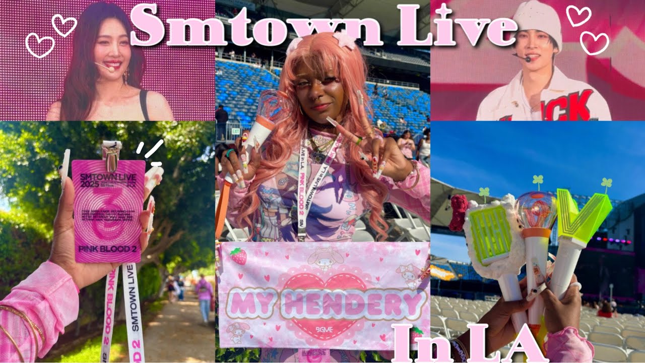 SMTOWN LIVE 2025 LA VLOG: Red Velvet & NCT, fangirling, seeing my favs for the first time.