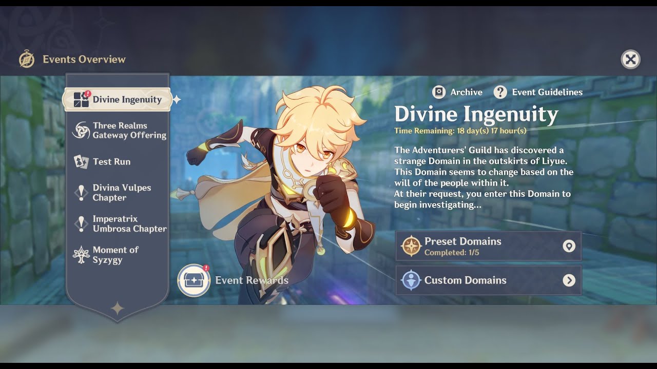 Divine Ingenuity: Day 1 - Faster, Faster! [Genshin Impact][2.5 Event]