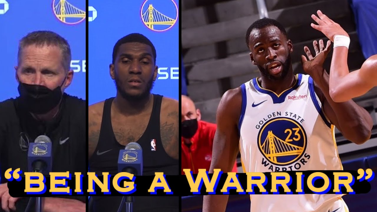 📺 &ldquo;Gotta appreciate Draymond for being a Warrior, being tough&rdquo;; &ldquo;not feeling well&hellip;gutted it out&rdquo;