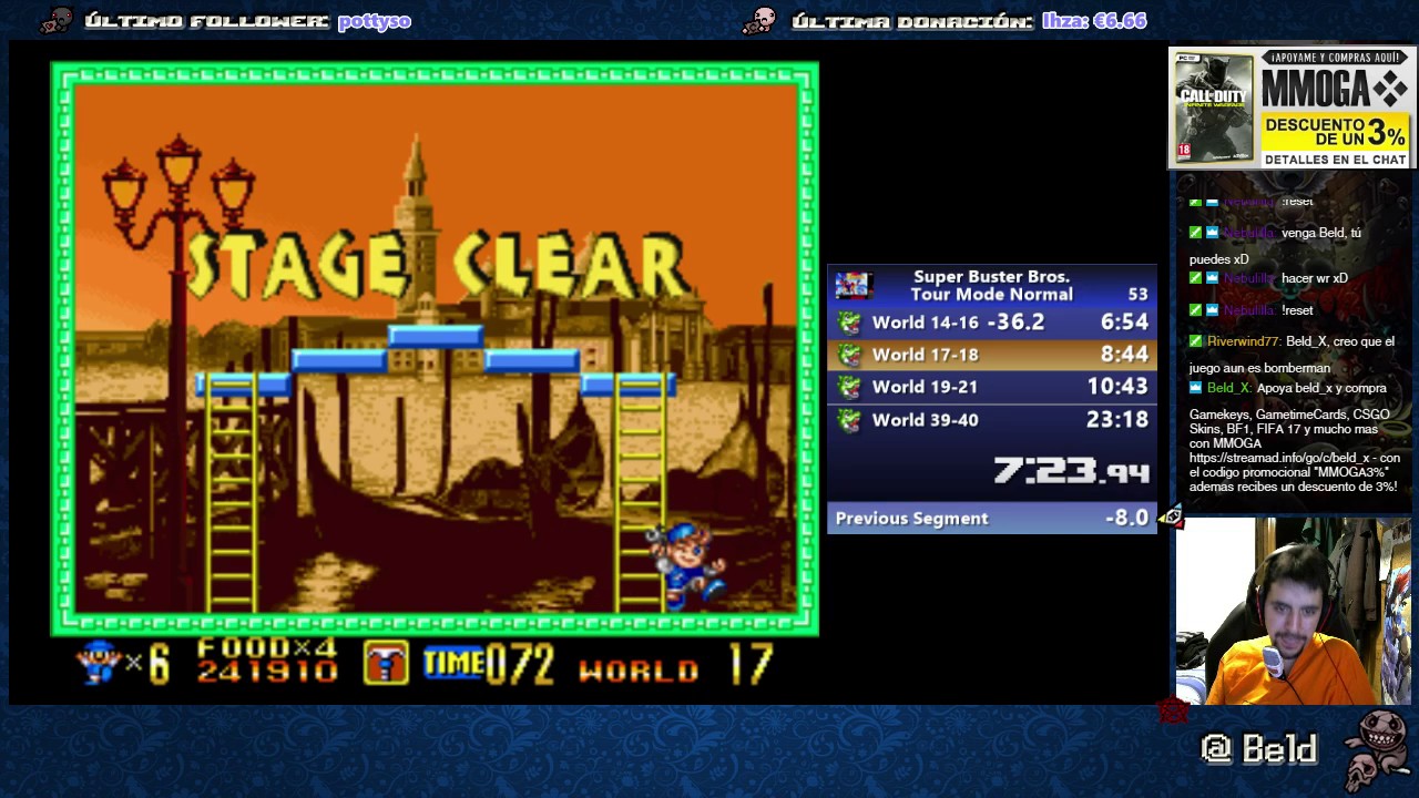 Super Buster Bros. - Tour Mode Normal (New PB 22:16)