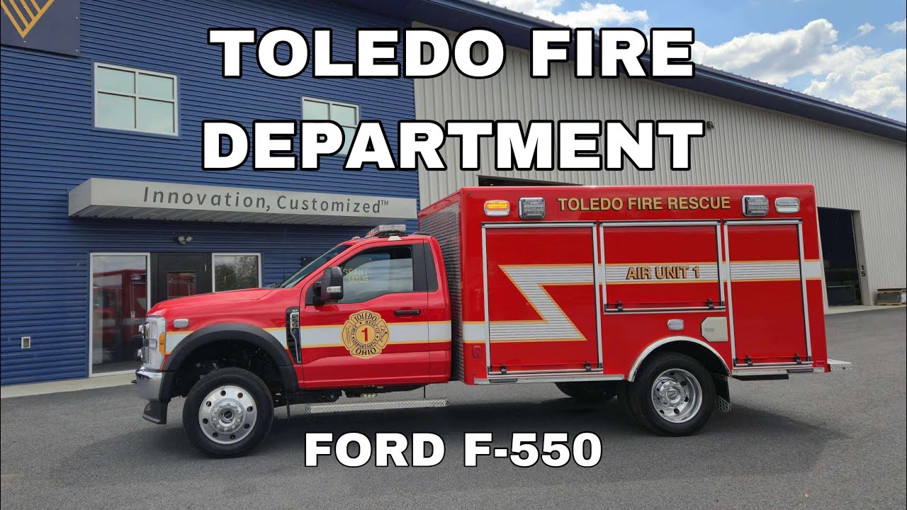 Toledo Fire Department Ford F-550, Vengeant Apparatus Air Unit, Surge Body