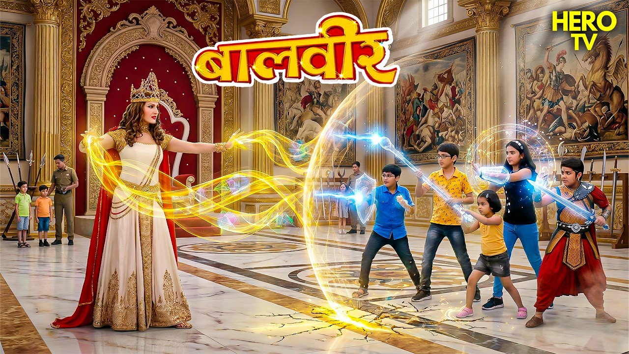 बालवीर और Rani Pari ने बच्चों को दी टीमवर्क की ट्रेनिंग! | Balveer | Baalveer Returns | Hero Tv