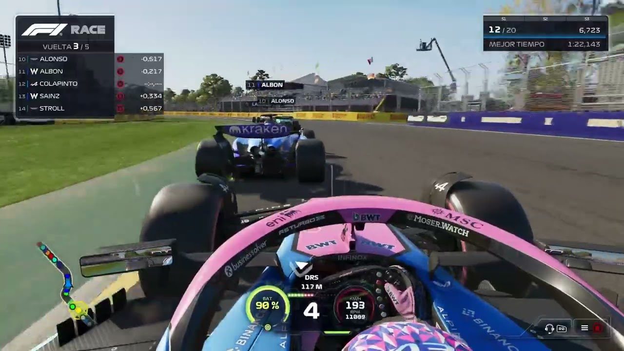 F1 25, GP de Australia, Franco Colapinto. Alpine| Fecha 1