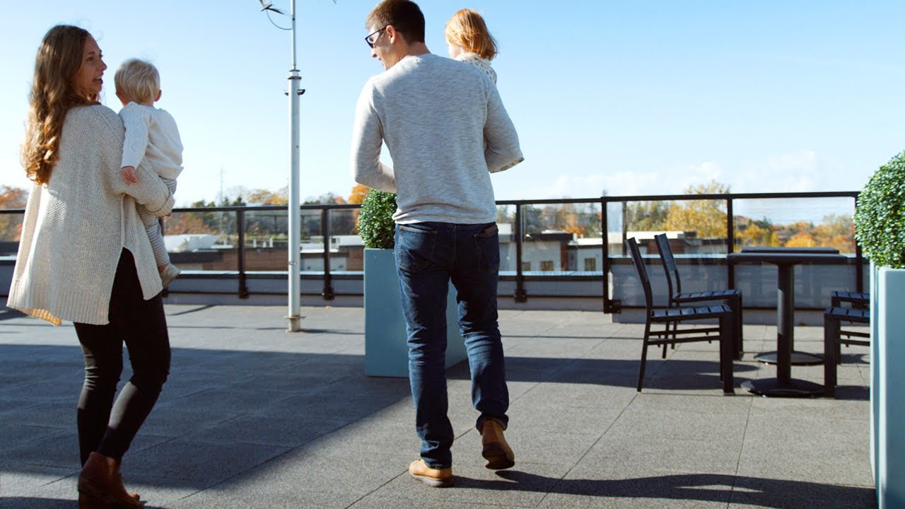 duraSTRONG® Rubber Paving Tiles – The Galleries, Barrie, ON Canada