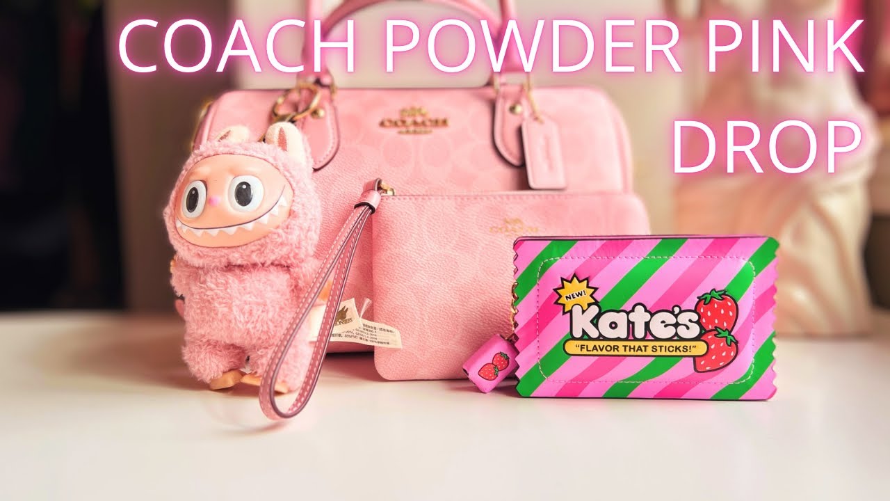 COACH POWDER PINK DROP! 🩷🩷Should I keep it?