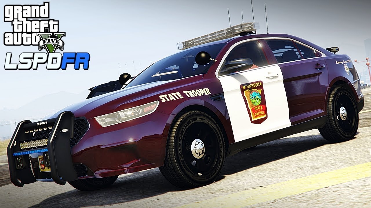 GTA 5 LSPDFR #46 - Minnesota State Patrol  (My Home State Patrol)