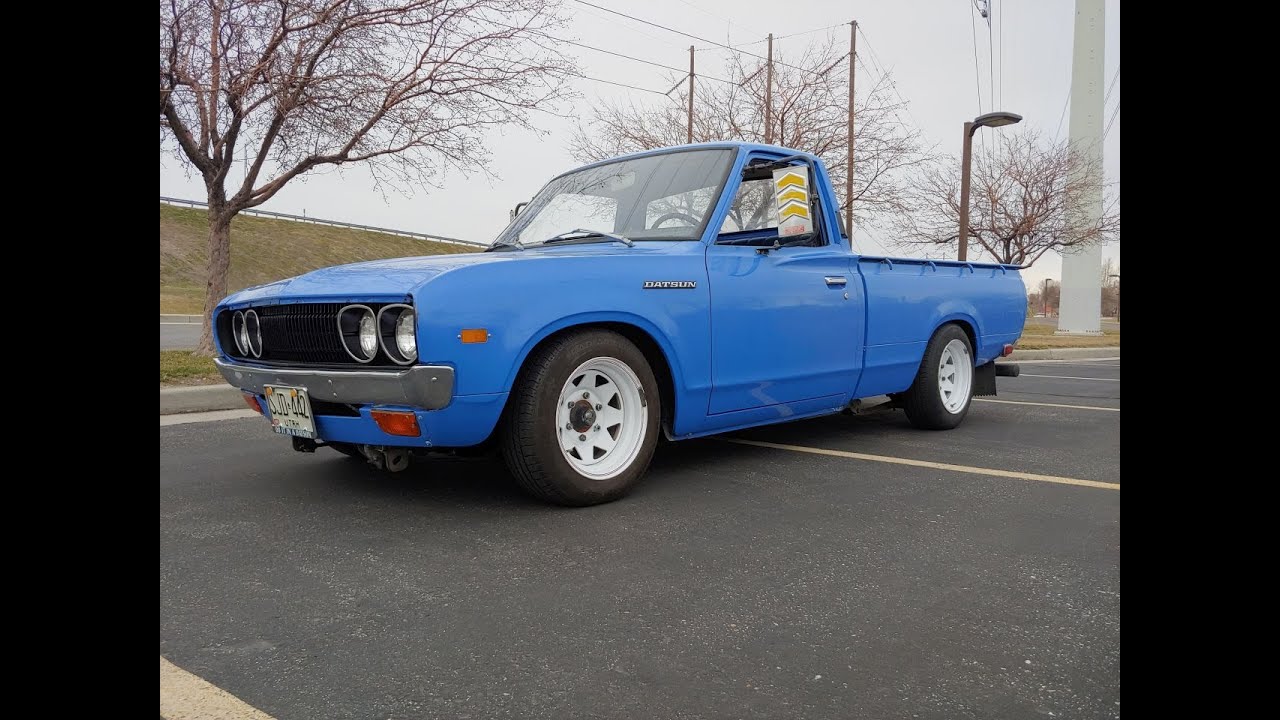 We lowered the Datsun 620!