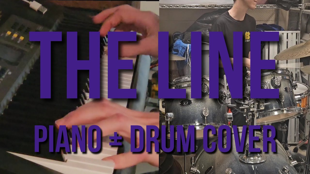 The Line (from Arcane) - twenty one pilots Piano + Drum Cover