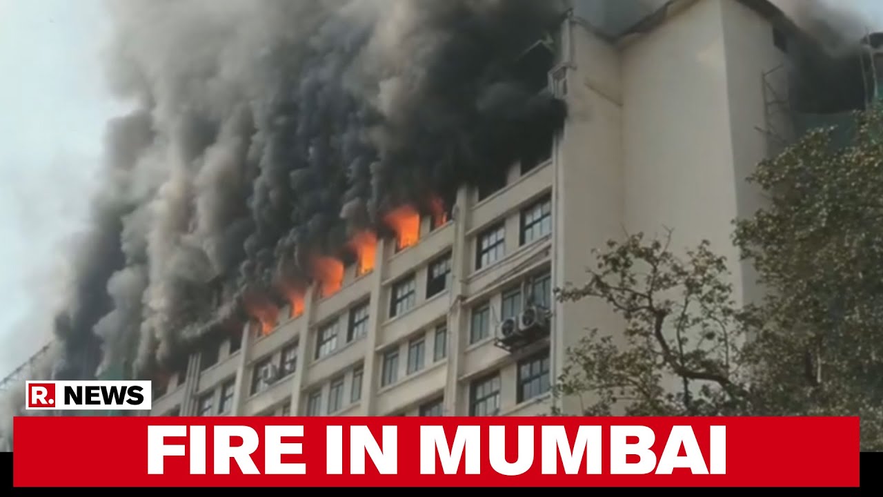 Fire Breaks Out At GST Bhavan In Mumbai's Byculla, 18 Fire Tenders Rushed To Spot
