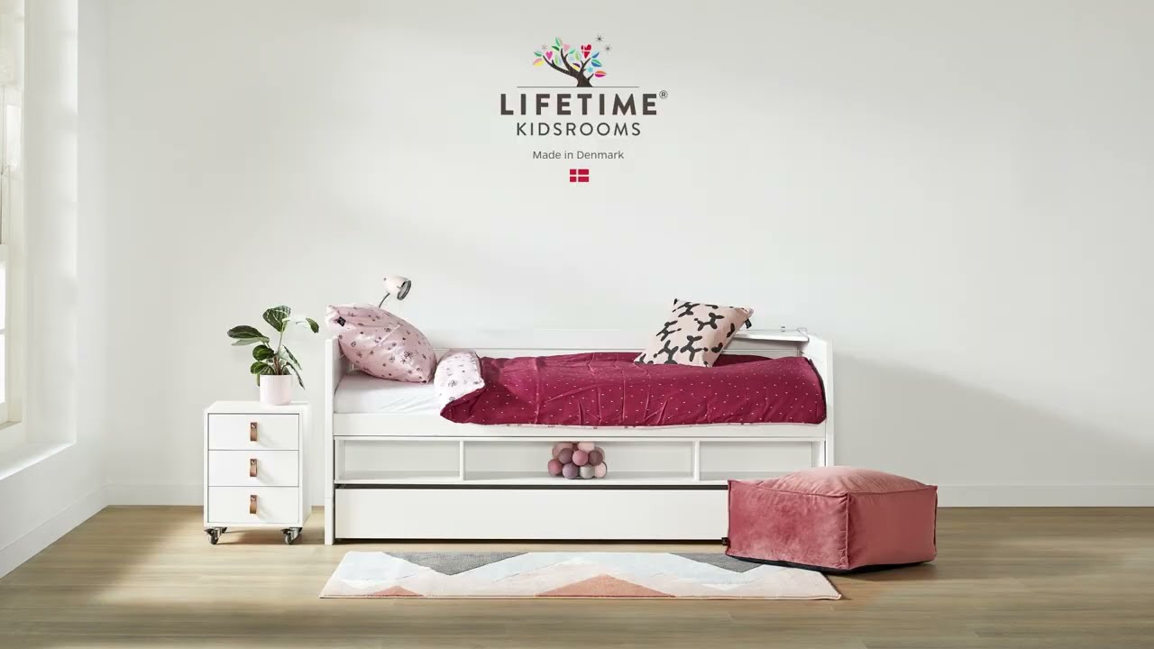 丹麥國民品牌 Lifetime Kidsrooms 實木組合床的多種可能性