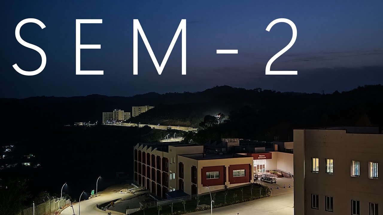 My life at IIT Jammu (Sem 2)
