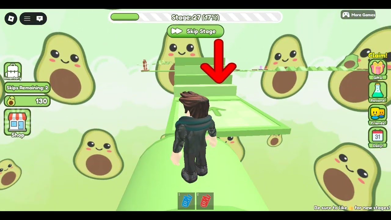 PLAYING AN AVOCADO OBBY!