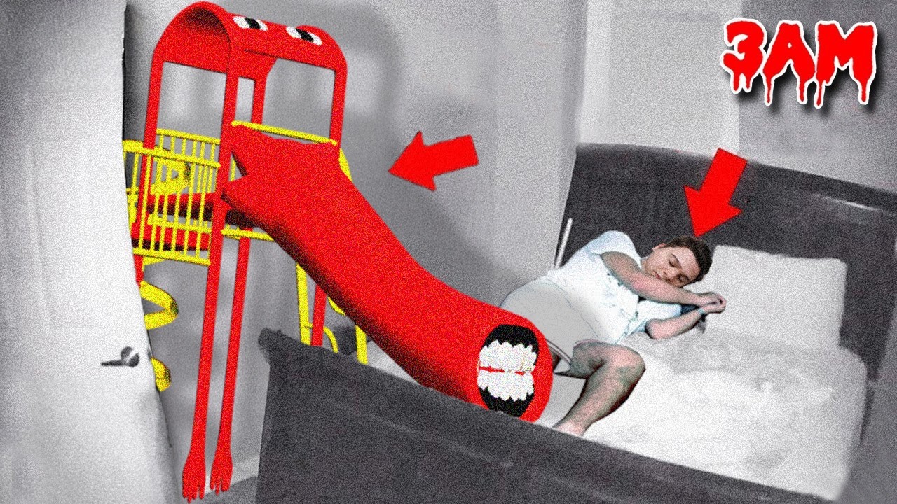 GECE 3'te SLİDE EATER UYURKEN EVİME GELDİ !! (GERÇEK HAYATTA) *BAŞIM BELADA*