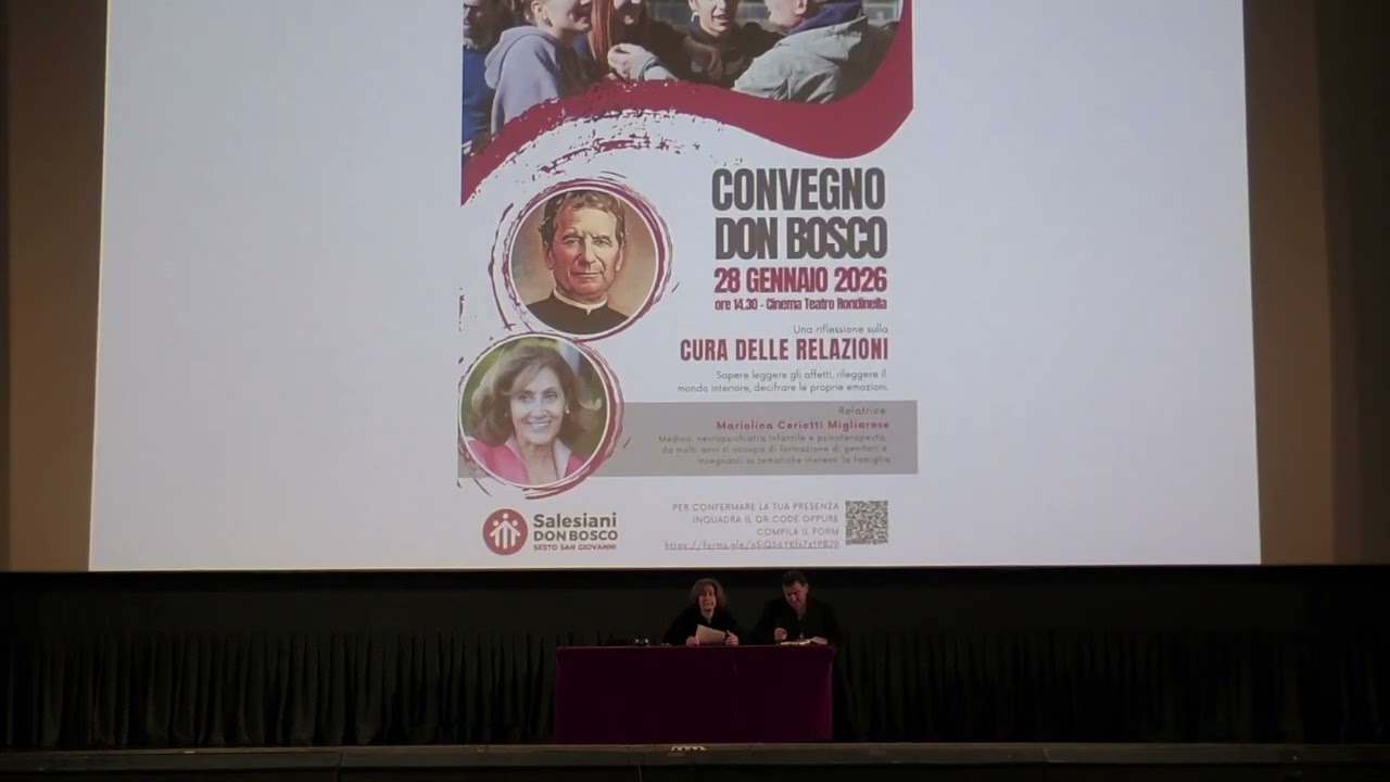 Convegno don Bosco 2026 | Ospite Mariolina Ceriotti Migliarese