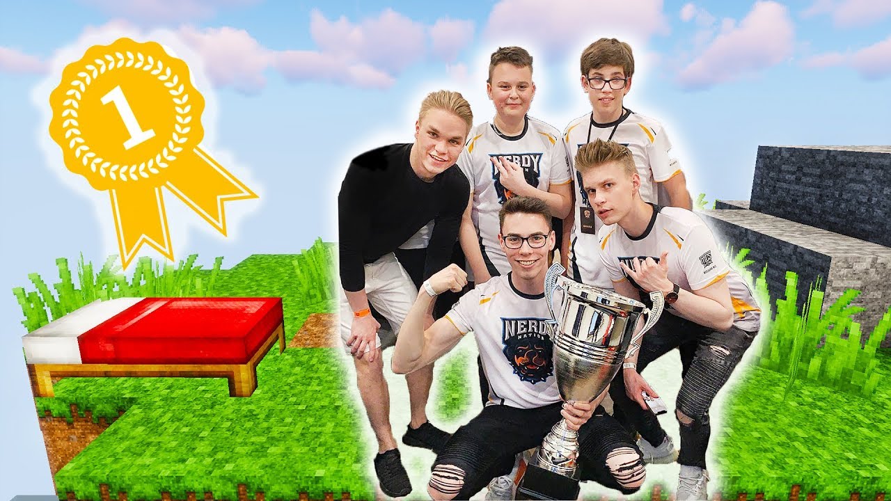 CHŁOPAKI WYGRALI TURNIEJ BED WARS!