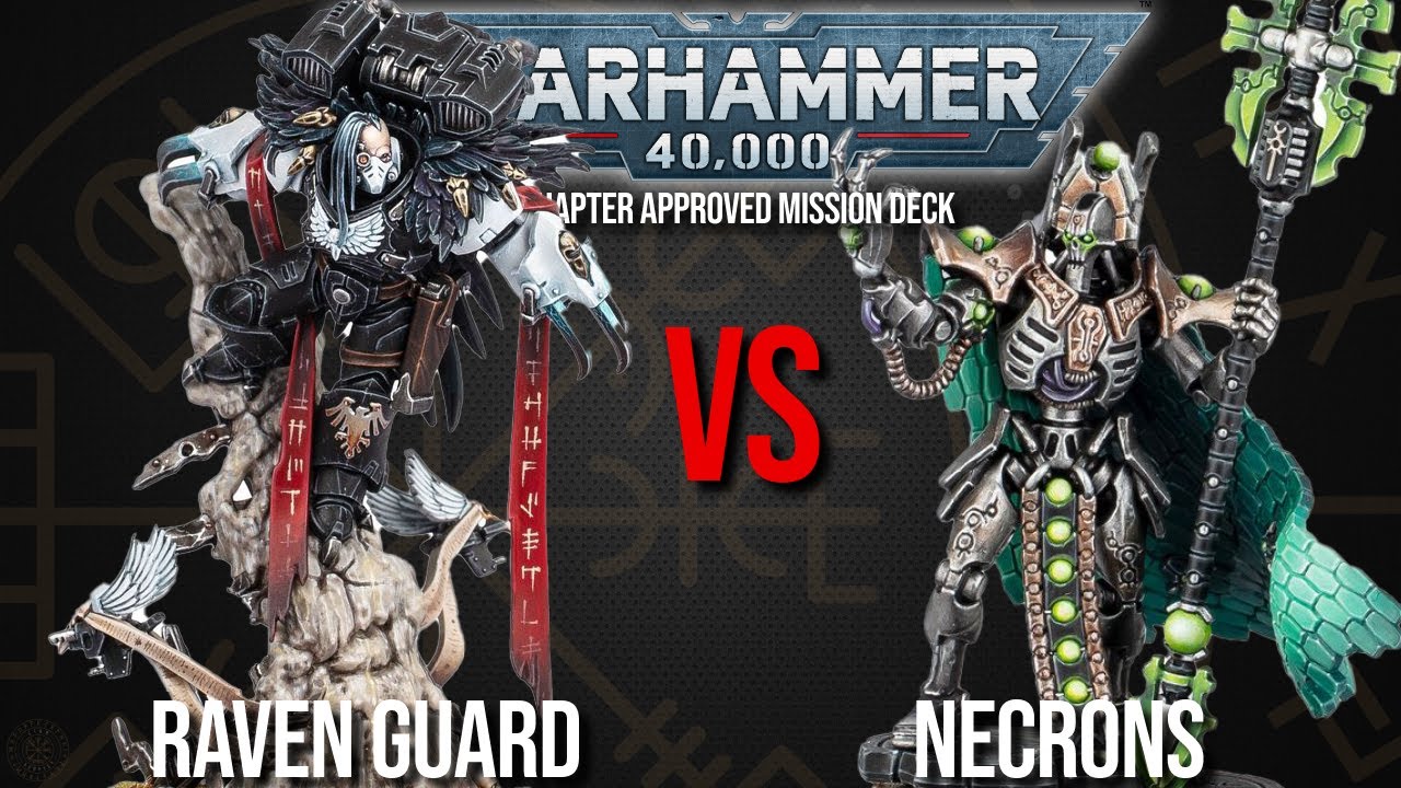 BRAND NEW Raven Guard Vs Necrons - Warhammer 40k 10th Edition