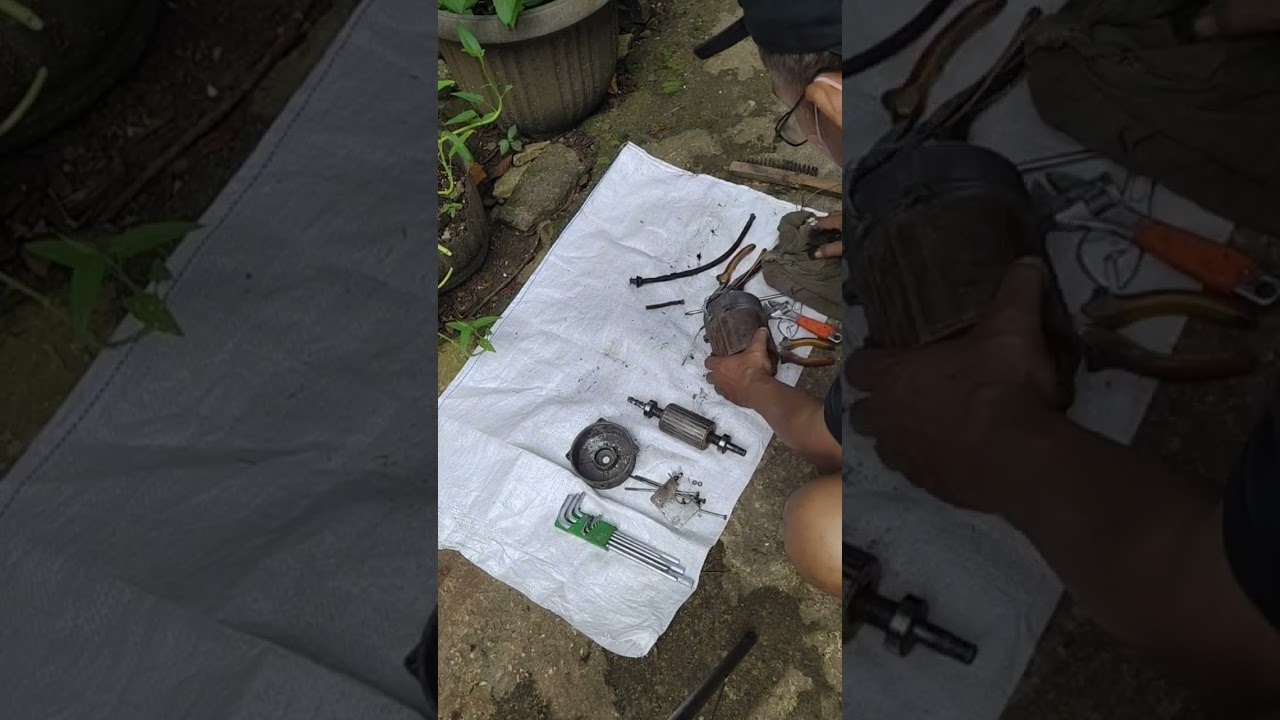 Memperbaiki dinamo yg macet karatan part.1 #dinamo #perbaikan #longvideo #jangkauanluas #semuaorang 