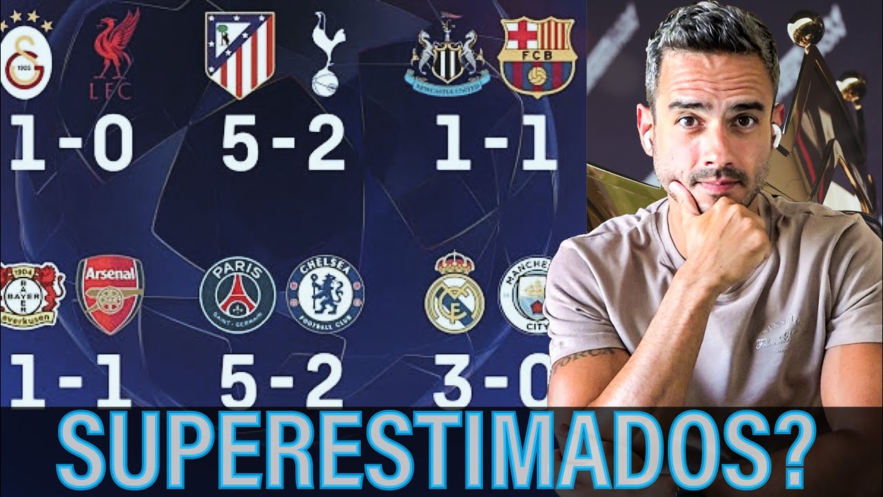 Quatro derrotas e dois empates: super estimamos a Premier League?