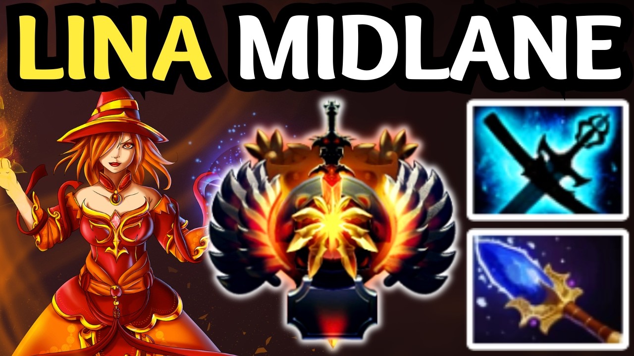 🔥 26 KILLS IMMORTAL LINA MID MAGIC BUILD — DESTROY EVERY FIGHT 🔥 DOTA 2